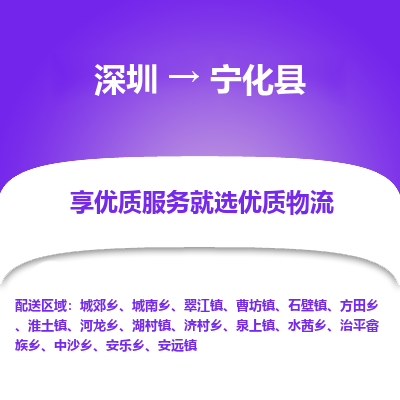 深圳到寧化縣貨運(yùn)站-上門提貨-一對(duì)一服務(wù)